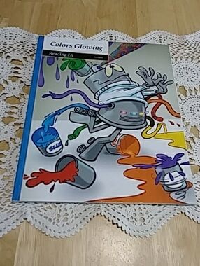Educational Reader, BJU Press, Level Reading 1A learning colors theme